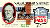 Capital Transit - FDR�s Second Inauguration (1937)