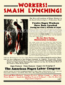 Workers! Smash Lynching!